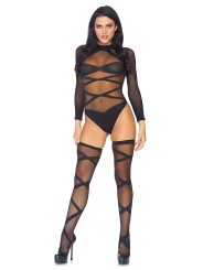 Truth Or Dare Body & Kousen Set - Zwart