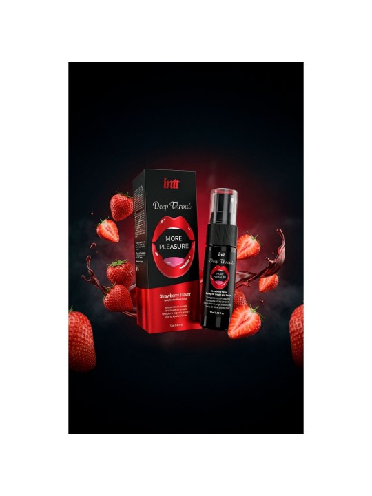 INTT - Spray Deep Throat Strawberry - 12 ml