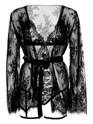 Set Body & Jacket All Romance - Black