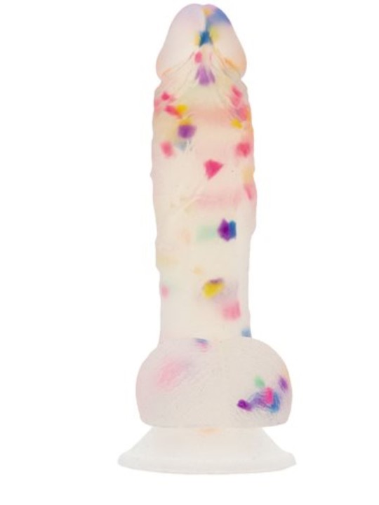 Addiction - Party Marty Confetti Dildo - 18 cm