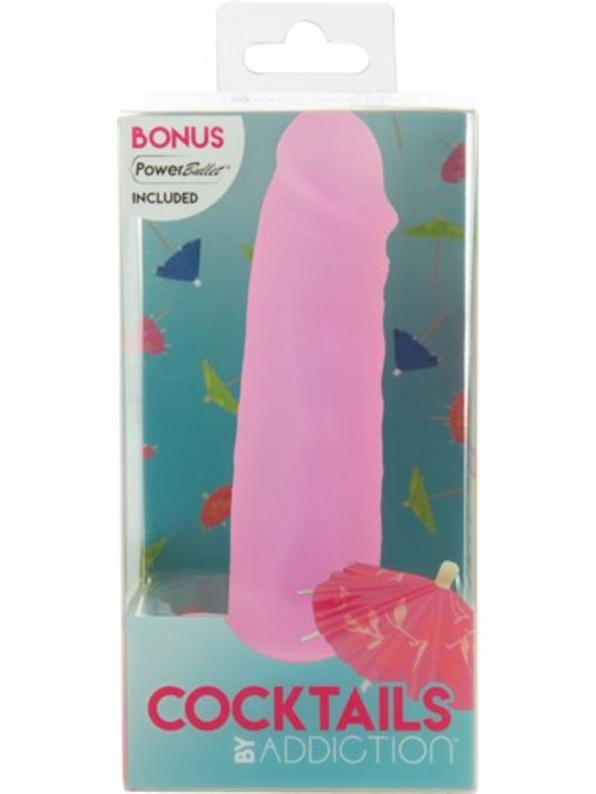 Addiction - Cocktails Siliconen Dildo - Purple Cosmo