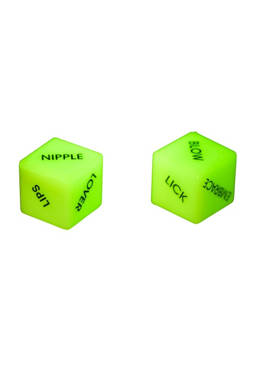 Love Dice Glow in the Dark Set - Engelse versie