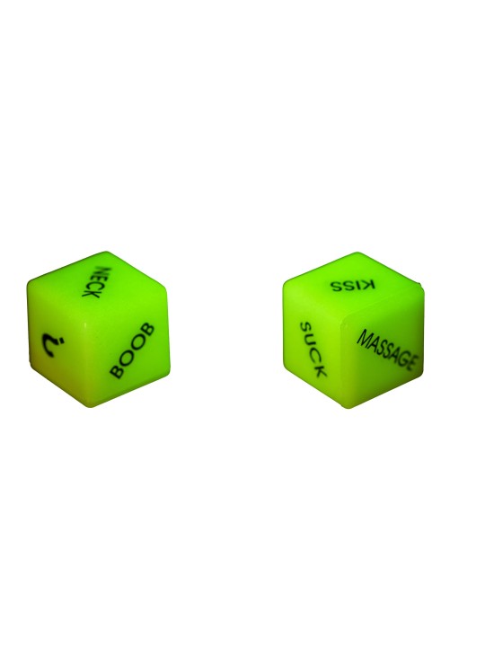 Love Dice Glow in the Dark Set - Engelse versie