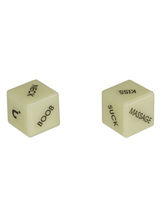 Love Dice Glow in the Dark Set - Engelse versie