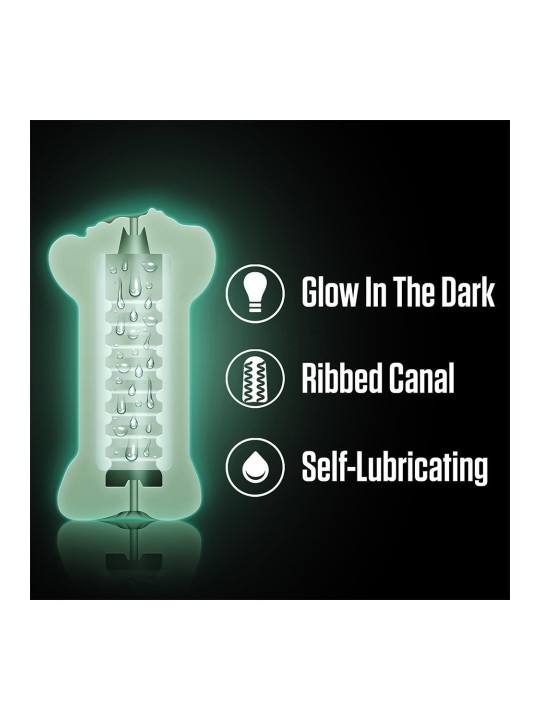 Blush - Tasha Glow in the Dark Masturbator Sleeve - Beige