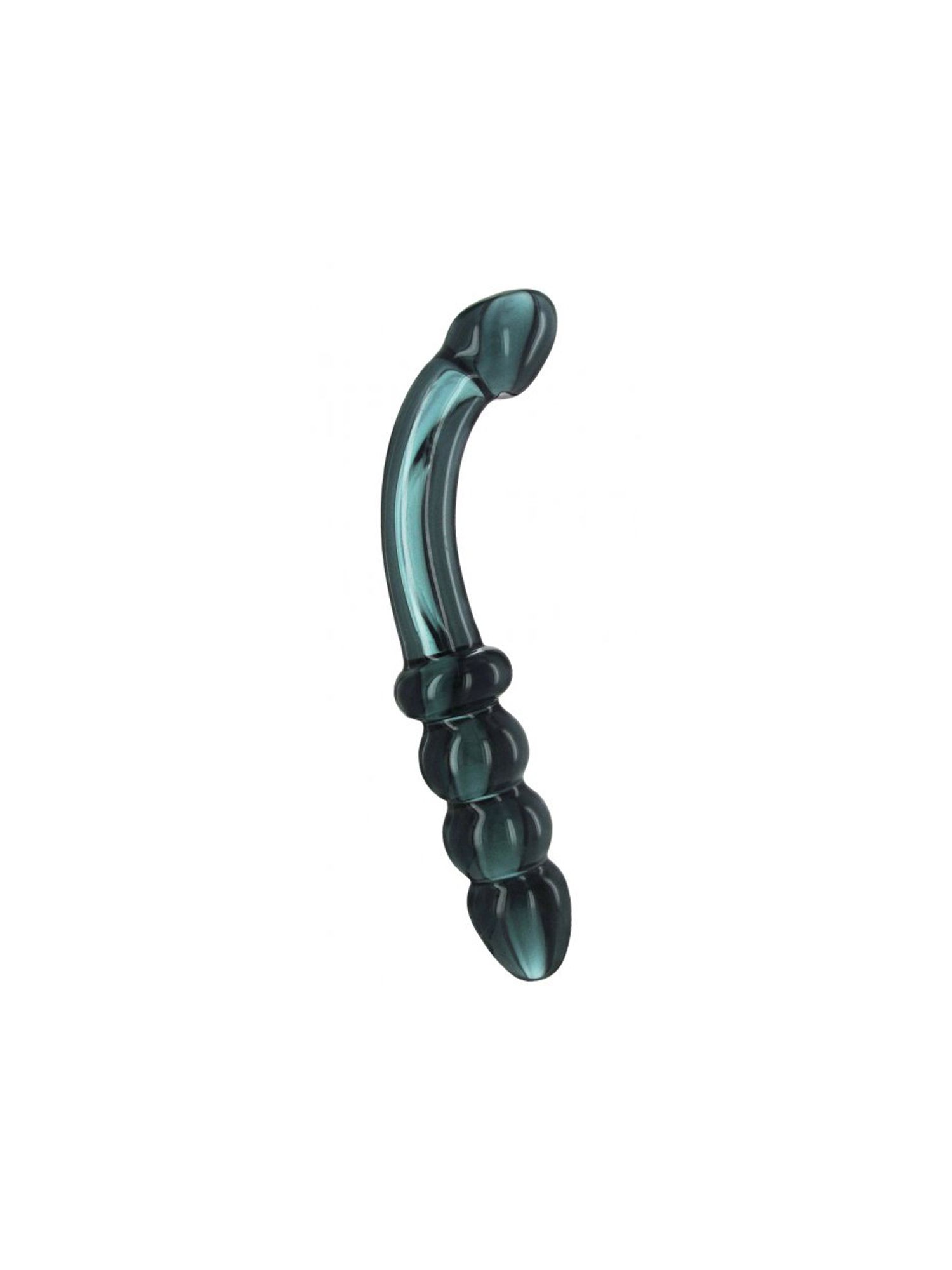 Hamsa G-Spot-/Prostate Dildo - Smoky Jade