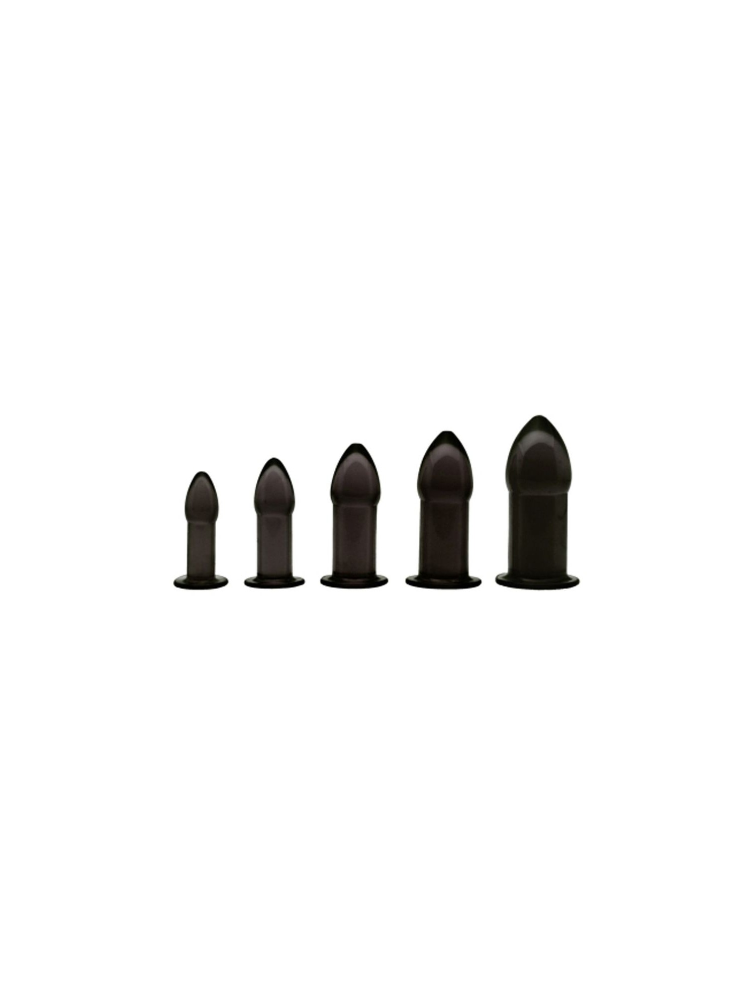 Master Series - 5 Piece Anal Trainer Set - Black