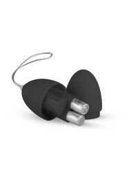 EasyToys - Remote Control Vibrating Egg - Black