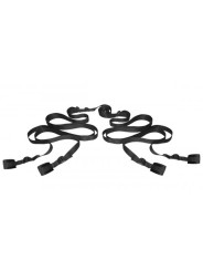 Frisky - Hold Me Bed Bondage Set - Black