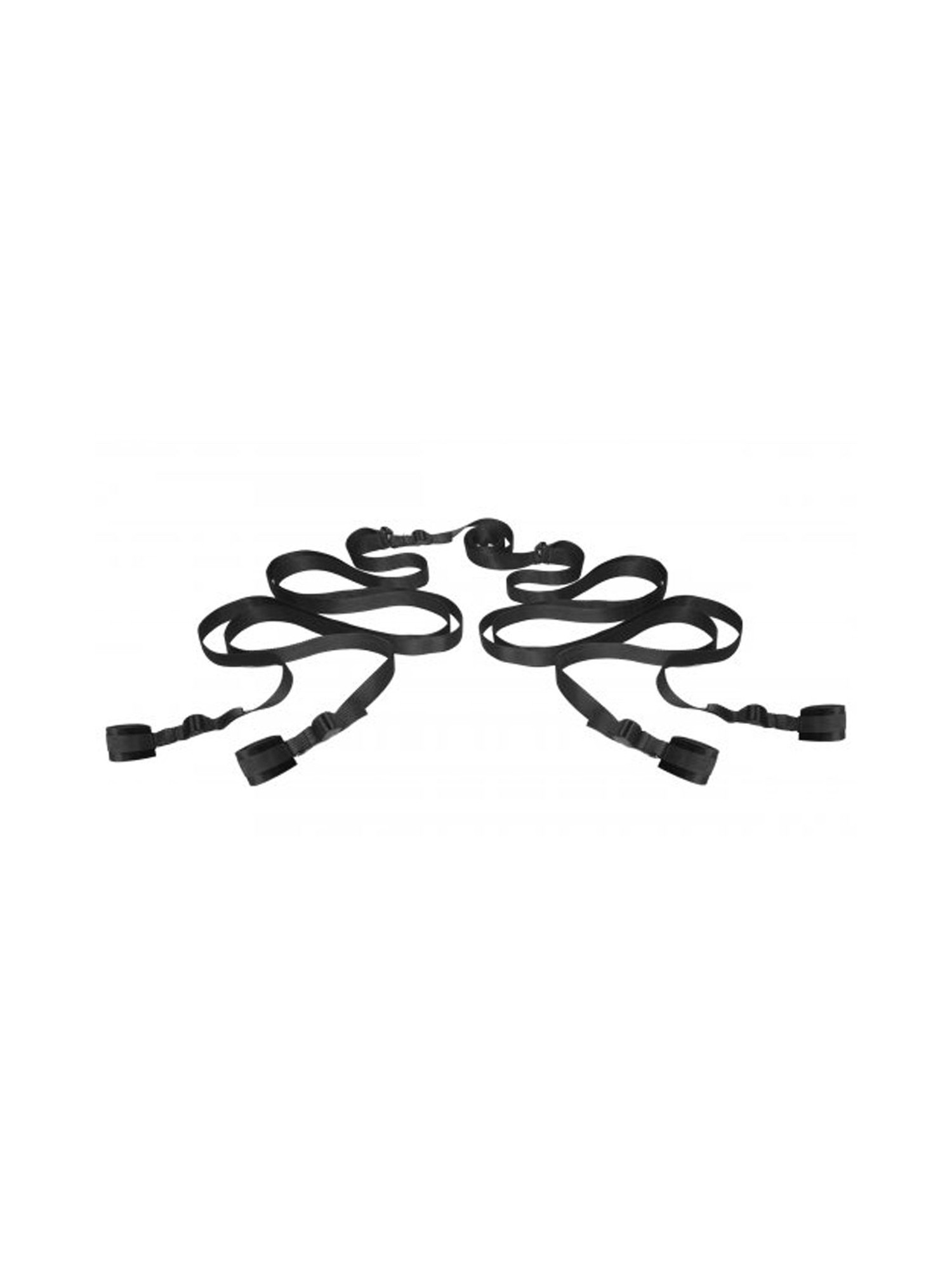 Frisky - Hold Me Bed Bondage Set - Black