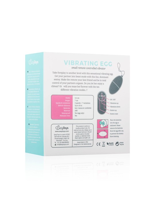 EasyToys - Vibrating Egg - Pink