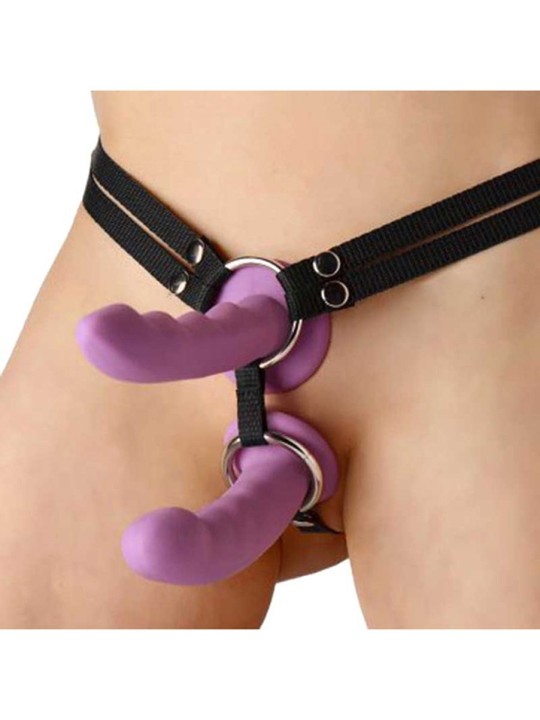 Strap U - Unity Double Penetration Strap On Harness