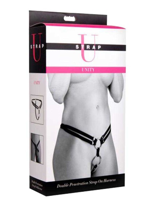 Strap U - Unity Double Penetration Strap On Harness