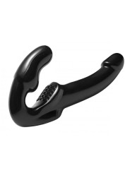 Strapless Voorbind Dildo - Zwart