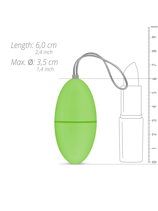 EasyToys - Vibrerend Ei - Groen