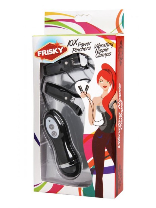 Power Pinchers Vibrating Nipple Clamps