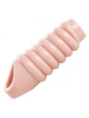 Size Matters - Really Ample - geribbelde penis sleeve