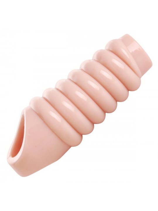 Size Matters - Really Ample - geribbelde penis sleeve