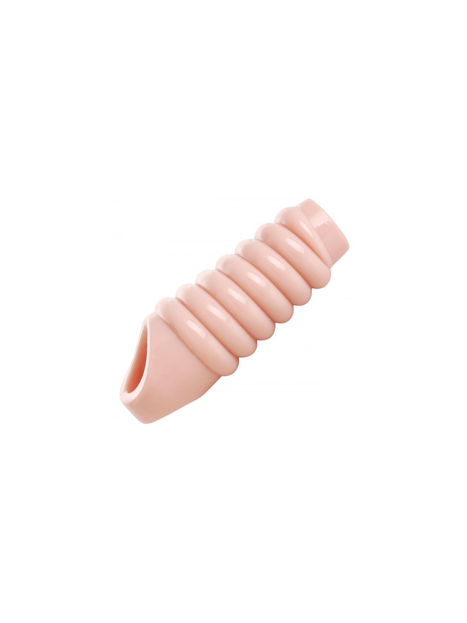 Size Matters - Really Ample - geribbelde penis sleeve