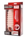 Size Matters - Really Ample - geribbelde penis sleeve
