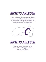 Fifty Shades of Grey – AGAIN & AGAIN Penisring – Verstelbaar