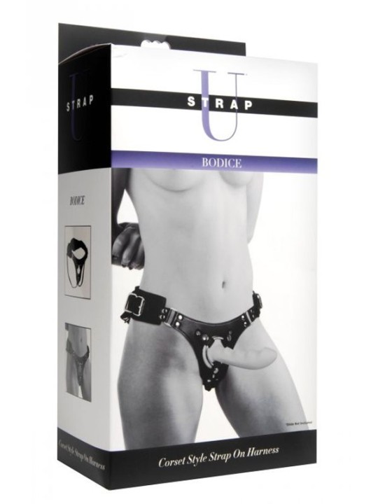 Bodice Corset Style Strap On Harness