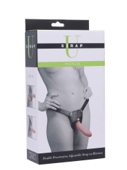 Plena II Dubbele Voorbind Dildo + Harnas