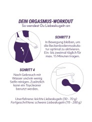 Mystim – Jane Untamed Geisha Balls Vibrator – Zwart