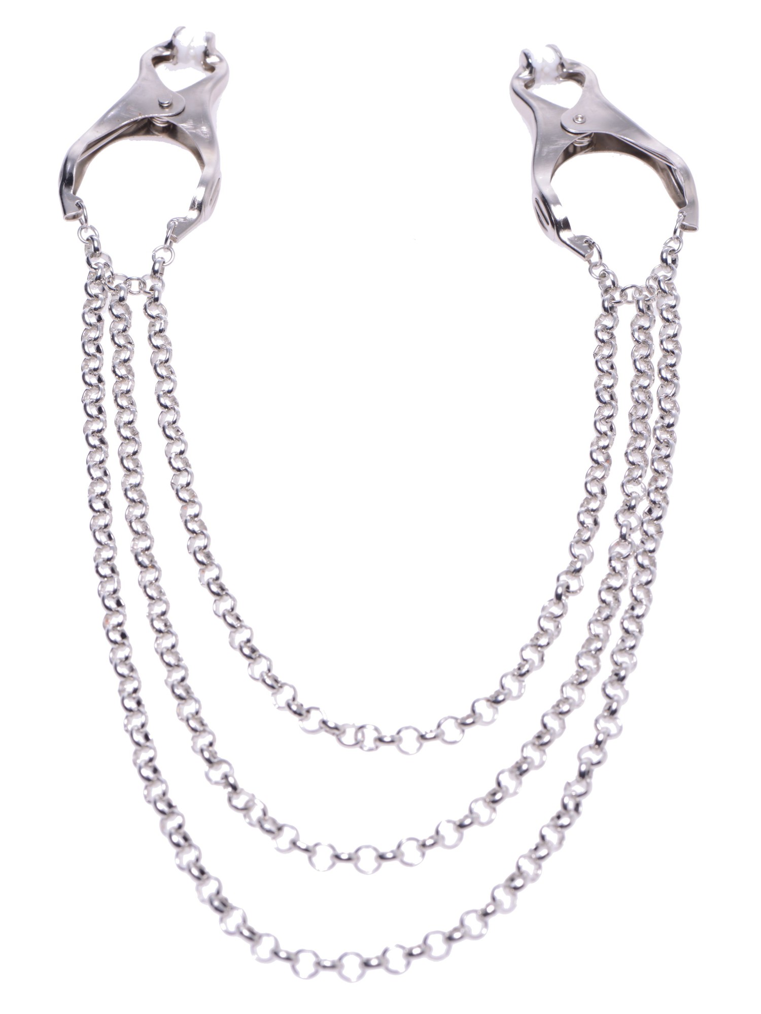 Affix Triple Chain Nipple Clamps