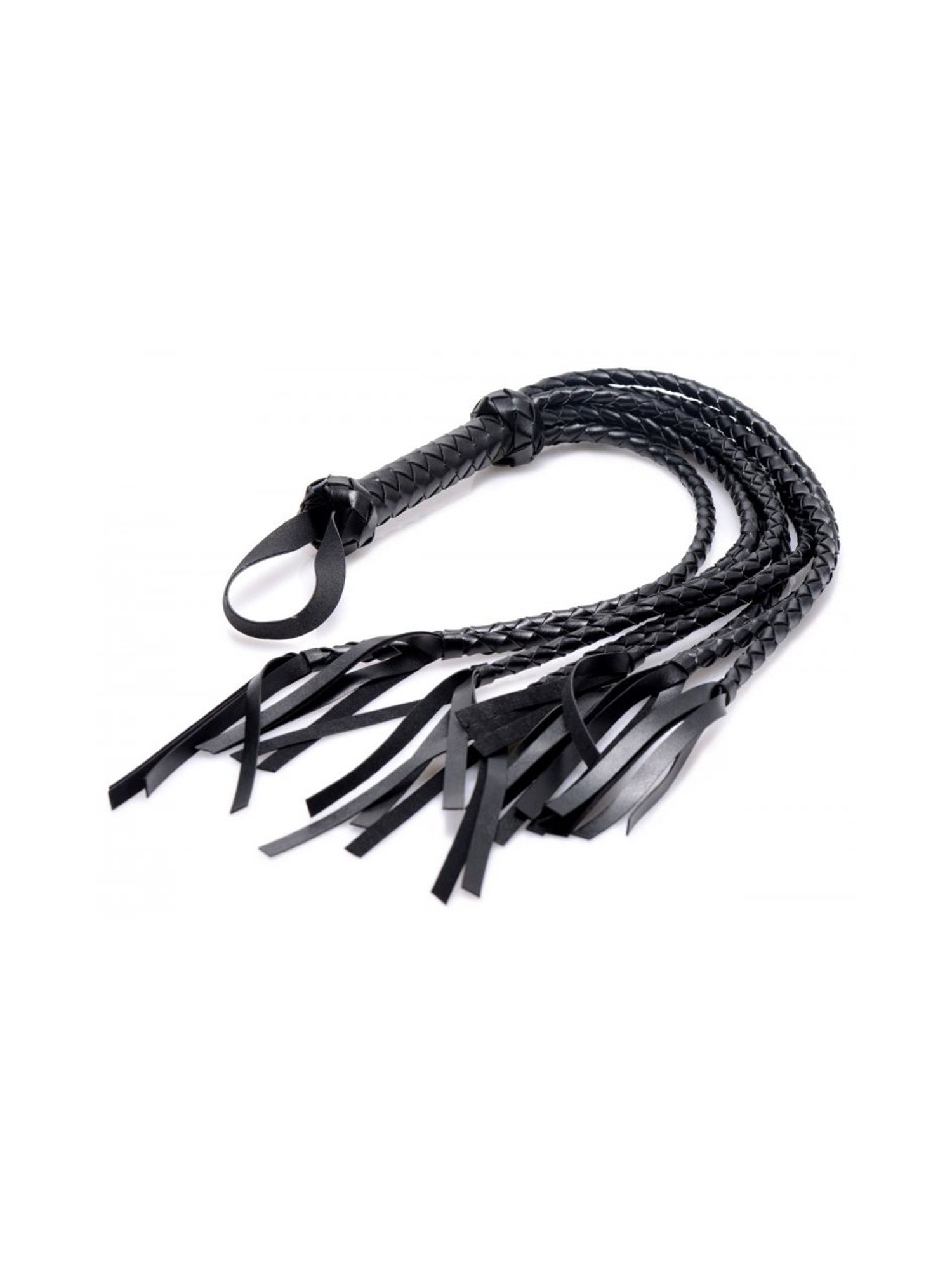 Lange Gevlochten Flogger