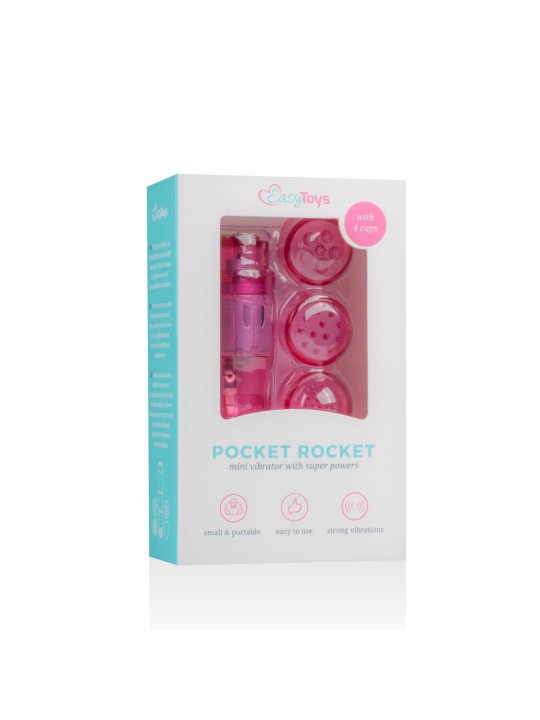 Easytoys Pocket Rocket - Pink
