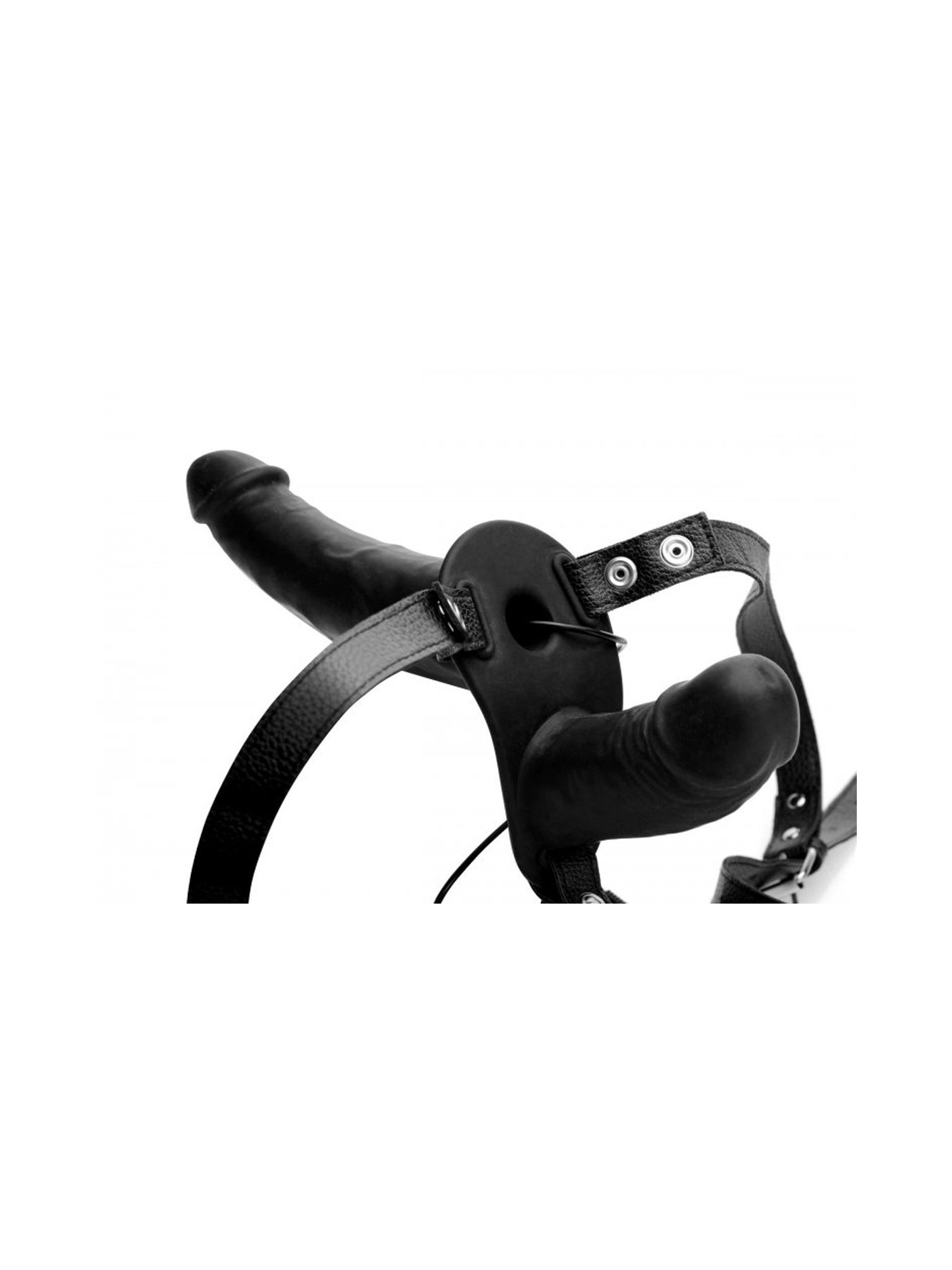 Power Pegger Dubbele Strap-On Vibrator