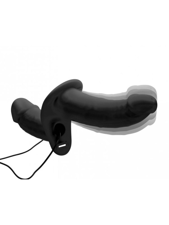 Power Pegger Dubbele Strap-On Vibrator