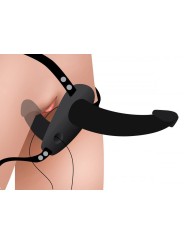 Power Pegger Dubbele Strap-On Vibrator