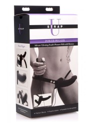 Power Pegger Dubbele Strap-On Vibrator
