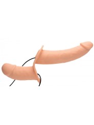 Power Pegger Dubbele Strap-On Vibrator