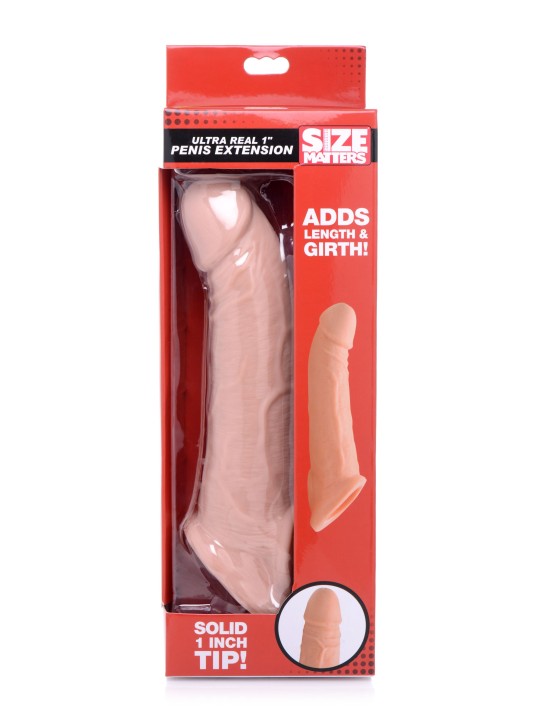 Size Matters - Ultra Real Penis Sleeve - Beige