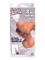 Dual Density Spuitende Dildo - 20 cm