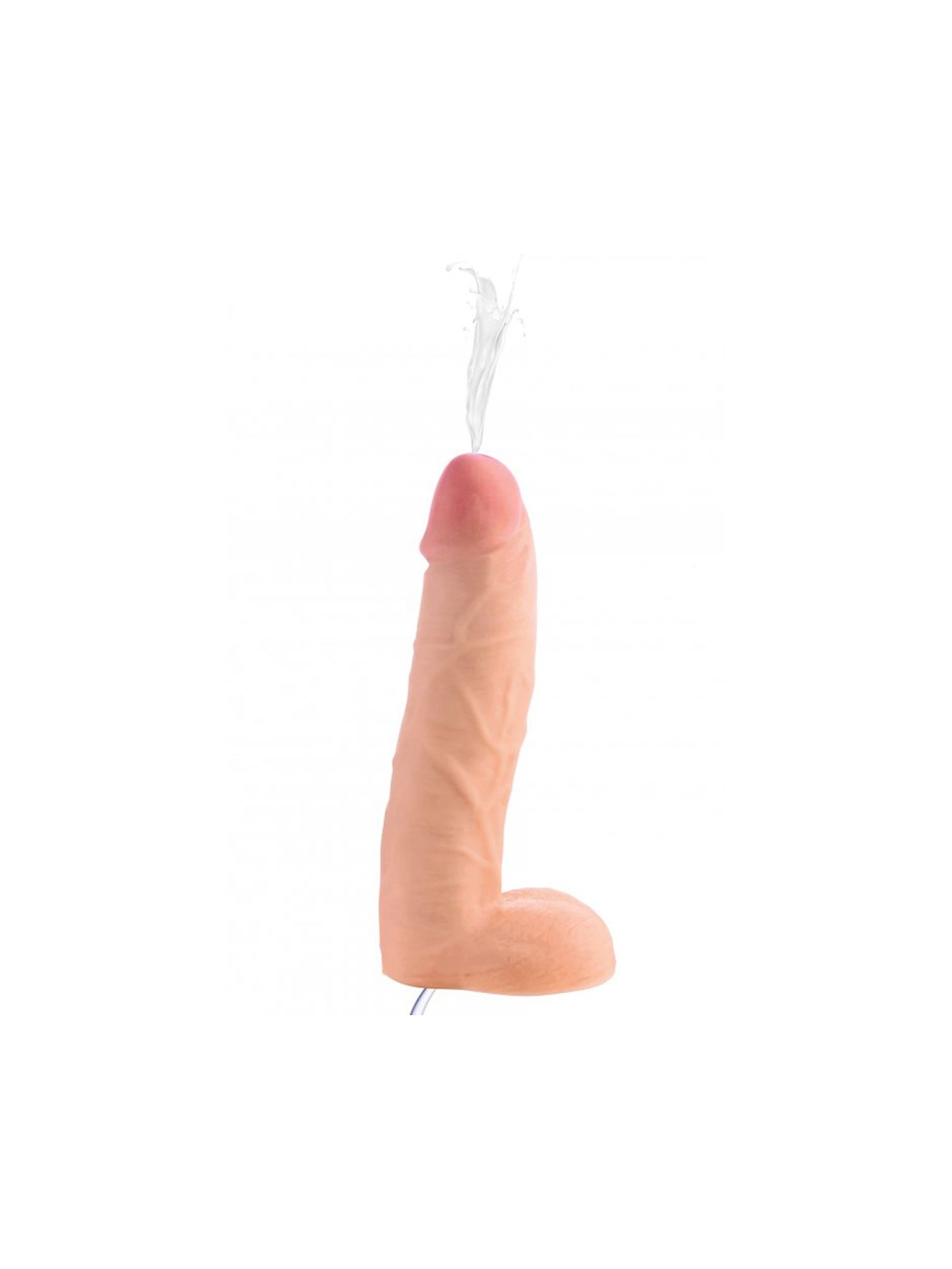 Dual Density Spuitende Dildo - 25 cm
