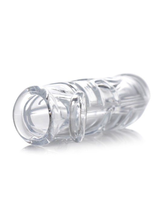 Size Matters - Clear Extender Gebogen Penissleeve
