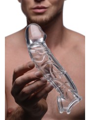 Size Matters - Clear Extender Gebogen Penissleeve
