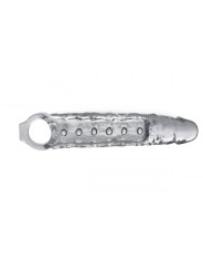 Extender Penis Sleeve With Nubs - Clear