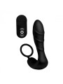 Silicone Prostate Vibrator and Strap with Remote Control