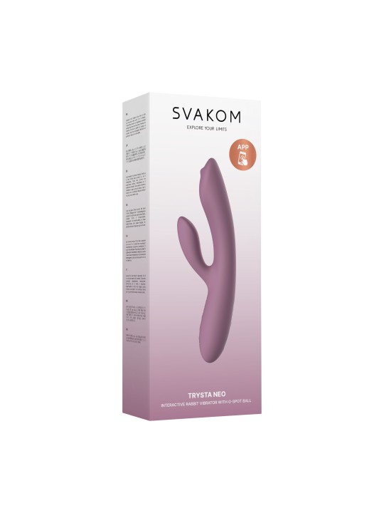 SVAKOM - Trysta Neo Rabbit G-spot Vibrator - Roze