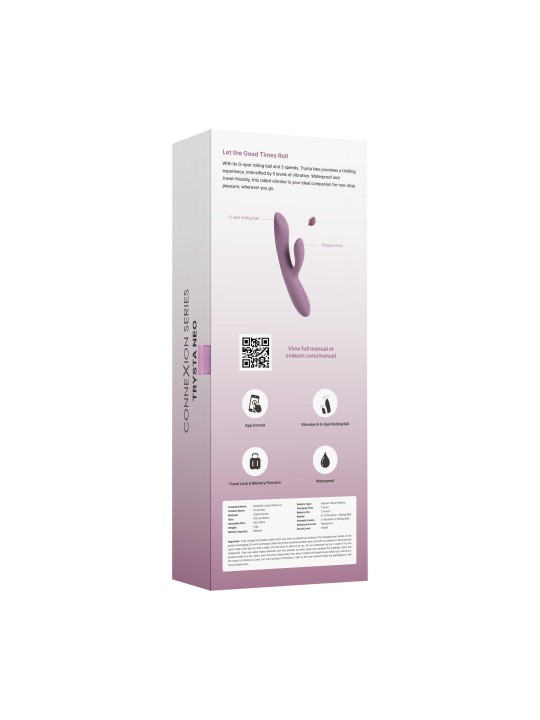 SVAKOM - Trysta Neo Rabbit G-spot Vibrator - Roze
