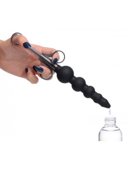 Glijmiddel Launcher met Oplopende Anal Beads