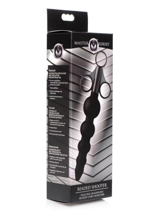 Glijmiddel Launcher met Oplopende Anal Beads