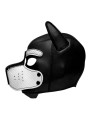 Spike Puppy BDSM Hood - Zwart/Wit
