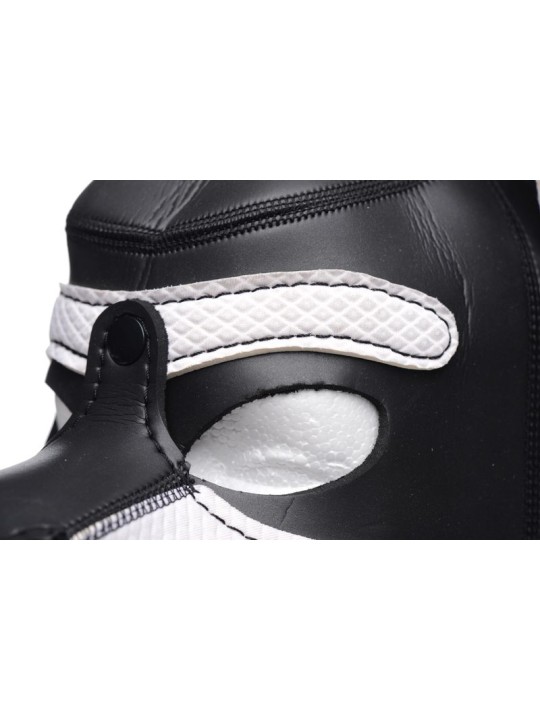 Spike Puppy BDSM Hood - Zwart/Wit