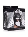 Spike Puppy BDSM Hood - Zwart/Wit